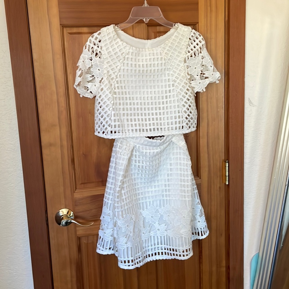 Womens two piece dress